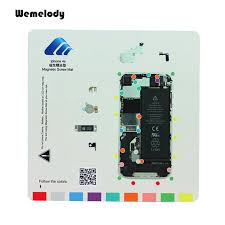 us 4 97 10 off professional magnetic screws mat keeper chart memory board mat repair moible phone tool dyi opening pad for apple iphone 4s in hand