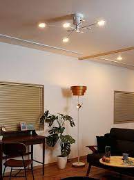 楽天市場 led シーリングライト アーク arc bbs 046 照明 ライト 4灯 ledチップ 電球色 可動式 天井照明 照明器具 6畳 8畳 リビング用 ダイニング用 インテリア照明 北欧 モダン スタイリッシュ デザイン led照明 おしゃれ かわいい 子供部屋 おしゃれ照明 ライトの