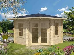 Gartenhaus Blockbohlenhaus Aruba 1 40 Mm Naturbelassen In 2020 Bar Im Hinterhof Hauser Mit Pool Haus