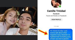 Jayzam manabat and camille trinindad, also known as the popular vlogger couple jamill, are officially quitting youtube for the sake of their relationship. Jamill Issue Other Woman Conversation W Camille Surfaces Online