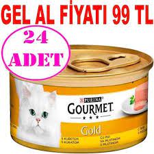 proplan gourmet kiyilmis tavuklu kedi konservesi 85 gr 24 ad konserve kedi vucut agirligi