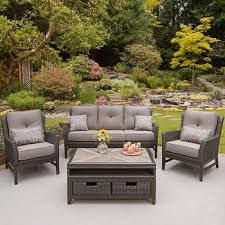 South Dakota 6 Piece Deep Seating Set Deep Seating Summer Furniture Porch Furniture