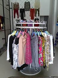 Maybe you would like to learn more about one of these? Neun Welten Circular Fashion Garment Rail Clothes Display Metal For Retail Shop X3a6 80cm White Neun Welt Garment Racks Clothing Rack Online Shop Design