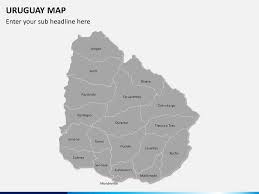 Uruguay map by googlemaps engine: Uruguay Map Powerpoint Template Ppt Slides Sketchbubble