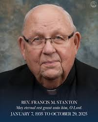The Reverend Francis M. Stanton died
