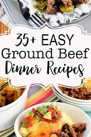 Get a healthy and filling dinner on the table with these ground beef recipes. Favorite Quick Easy Ground Beef Dinner Recipes Fivehearthome
