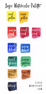 In my video, i use 600 grit sandpaper to rough up a watercolor palette. Basic Watercolor Palette 12 Essential Colors Artist Lydia Makepeace