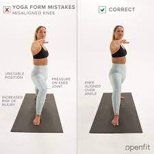 If you've had neck, back, or joint pain or flexibility problems, talk to your doctor before you start a yoga routine. 10 Most Common Yoga Form Mistakes You Re Probably Making Openfit