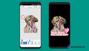 Cara lain untuk membuat paket stiker anda sendiri untuk whatsapp adalah dengan menggunakan aplikasi sticker maker yang dikembangkan oleh viko & co. Cara Mudah Membuat Stiker Foto Sendiri Di Android