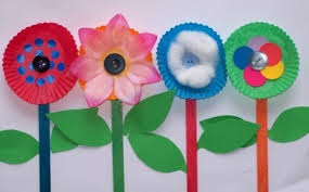 Fleur en papier de soie. 1001 Idees Creatives D Activite Manuelle Pour Maternelle