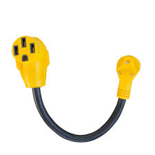 50 amp male to 30 amp female adapter. Sportsman 18 In 125 Volt 30 Amp Male To 50 Amp Female Dog Bone Rv Camper Power Cable Corda3050 The Home Depot