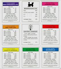Get it as soon as wed, may 26. Full Set Of Monopoly Cards Deeds Chance And 50 Similar Inside Monopoly Chance Cards Template Cumed O Monopoly Cards Card Template Professional Templates