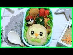 モクロー の お弁当 ポケモン キャラ弁 pokemon how to make japanese bento of the rowlet youtube お弁当 ポケモン お弁当 弁当