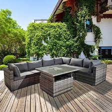 Patio & garden (4656) refine by department: Patio Furniture That S Flexible Outside Edge Metal Garden Furniture