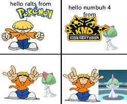 Numbuh 4 And Ralts Hello Yoshi From Super Mario Know Your Meme Kids next door, broadcast on cartoon network. ralts hello yoshi from super mario