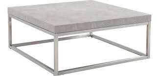 Konferencni Stolek Seda Barvy Nerez Oceli Design Kov Dreveny Material 80 33 80cm Xora Coffee Table Coffee Table Square Table