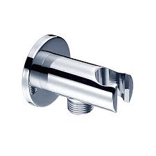 Weirun Bathroom Brass G1 2 Round Shower Wall Outlet Handheld Shower Spray Head Holder Supply Elbow Hose Connector Shower Holder Hand Shower Shower Head Holder