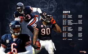 Oss Chicago Bears 2011 Season Schedule Desktop Wallpaper