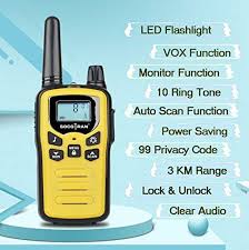Our editors independently research, test, and recommend the best products; 8 Canali Radio Bidirezionale Con Display Lcd 99 Codici Privacy Torcia Monitor Vox Per Campeggio Ed Escursionismo Socotran R60 Walkie Talkie Professionali Lunga Distanza Pmr446 Woki Toki Bambini Giochi E Giocattoli Elettronica