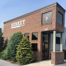 Burkey, president of burkey construction co., at the site of the goggleworks apartments, one of several projects the firm is working on. Contact Burkey Construction