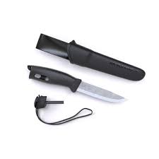 Morakniv robust is the handicraft knife that has managed to persuade the survival enthusiast to take it out into the forest. Mora Companion Spark Knife Black