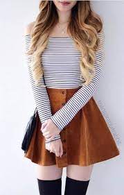 32 Trendy Skirt Outfits For Teens Winter Products Skirt Stylish Fall Outfits Cute Outfits Girly Outfits