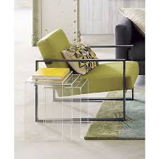 3 Piece Peekaboo Clear Nesting Tables Cb2 Nesting Tables Modern Bedroom Furniture Furniture