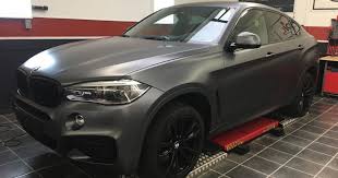 See eight shots of the car and three additional photos of the interior. Bmw X6 Grau Mat Metallic Lp Foil De