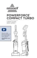 Bissell Powerforce Compact Turbo Bagless Vacuum 2690 Bissell Powerforce Compact Turbo 2690 Series Manuals Manualslib