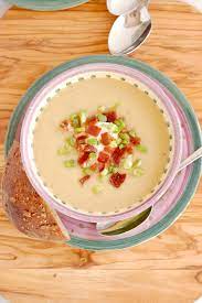 Celeriac Leek Potato Soup Recipe Celeriac Soup Recipes Potato Leek Soup Lunch Meat Recipes