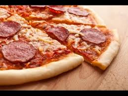 Como Hacer Pizza Al Horno Receta De Pizza Al Horno Youtube