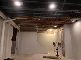 This basement by @tayashomepaige shows how decorating with all neutral colors can create a relaxing and inviting vibe. Basement Ceiling Joist Before And After Maw Painting Llc Facebook