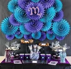 Check out this incredible peacock themed birthday party!! Purple Birthday Party Decor Novocom Top