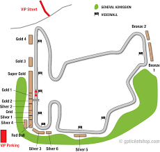 They drop off and pick up at the main gate and gate 6 ( see map ). Budapest F1 Track Map