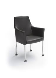 armstoel athena op wielen eetkamerstoelen eettafel stoel interieur woonkamer