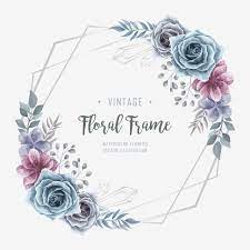 Beautiful Watercolor Floral Flower Frame Floral Clipart Background Flower Png And Vector With Transparent Background For Free Download Crystals Watercolors Watercolor Flower Vector Watercolor Flower Background