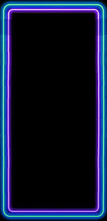  Purple Green Neon Border Lights Wallpaper Edge Neon Light Wallpaper Neon Wallpaper