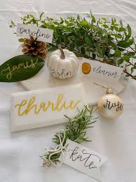 A creative name gives more attention and attraction to your business. 20 Creative Place Card Ideas Entertaining Taylor Lane