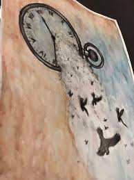 Maybe you would like to learn more about one of these? Art By Sarika Time Flies Fast Track Watercolour On Facebook