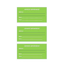 Maybe you would like to learn more about one of these? 40 Appointment Cards Templates Appointment Reminders