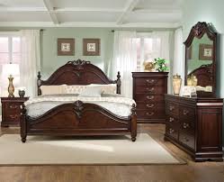 Westchester King Poster Bed With Decorative Scrolled Posts By Standard Furniture At I Bedroom Sets Furniture King King Bedroom Furniture King Size Bedroom Sets