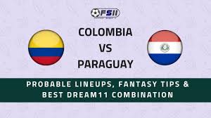 Colombia's backups get a draw, but it's enough to get paraguay through. Col Vs Par Colombia Vs Paraguay Copa America Probable Lineups Team News Best Dream11 Combination Fantasy Scout 11