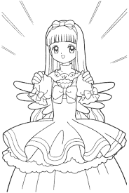 Manga Coloring Page Coloring Home