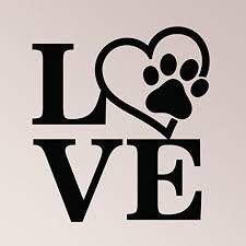 21x24 Love Symbol Heart Paw Print Dog Cat Pet Lover Wall Decal Sticker Art Mural Home Decor Quote Check This Awesome Product Dog Paw Tattoo Sticker Art Art