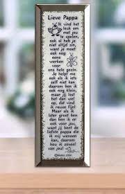 Gedicht Spiegel Lieve Papa Mary S Kado Shop