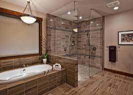 Traditional Craftsman Home Featuring Natural Materials Luxury Bathroom Tiles Shower Remodel Remodel Shower Stall