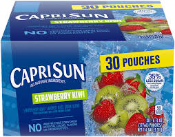 Calories and nutrition facts for strawberries! Strawberry Kiwi Capri Sun
