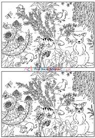Right now, printing is created easy with all the free printable spot the difference worksheets. Australian Animals Find The Differences