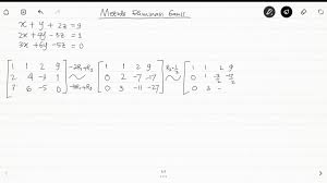Check spelling or type a new query. Metode Eliminasi Gauss Youtube