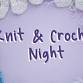 Knit & Crochet Night event in Wilkes-Barre, PA